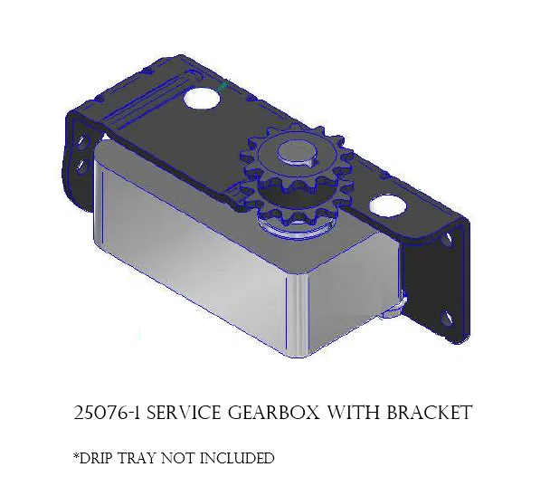 25076-1 – BAL NORCO Slide Out Gear, Replacement Gear Box For 12 Volt Accu-Slide Cable Driven Room System 13 Teeth Box...